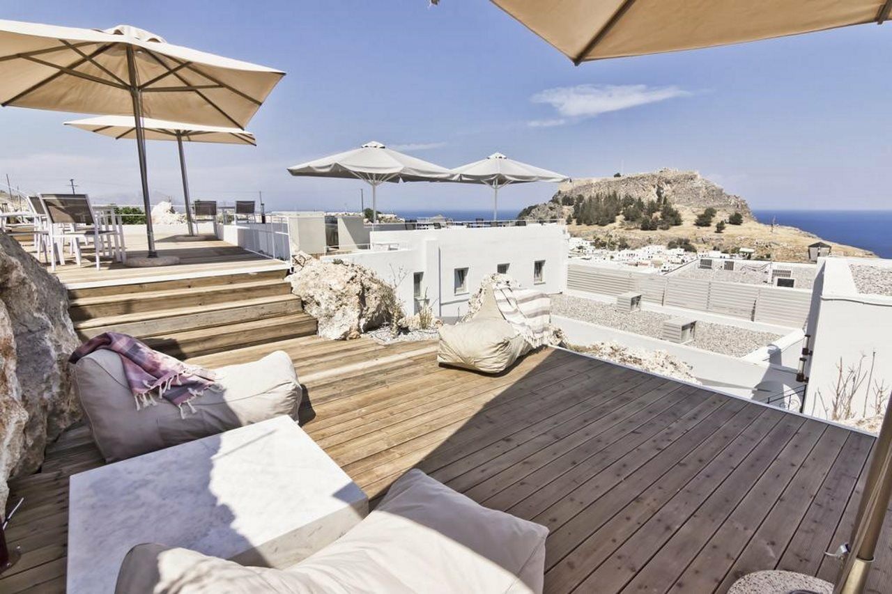 Lindos Comfy Suites Exterior foto